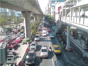 calles de bangkok
