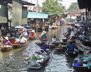Mercado flotante de Chanthaburi