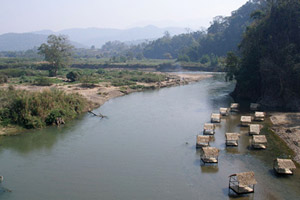 Rio Pai cerca de Mae Hong Son