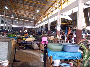 En un mercado de Phitsanulok