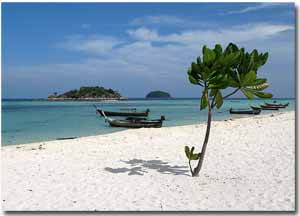 Playa en la isla de Ko Lipe